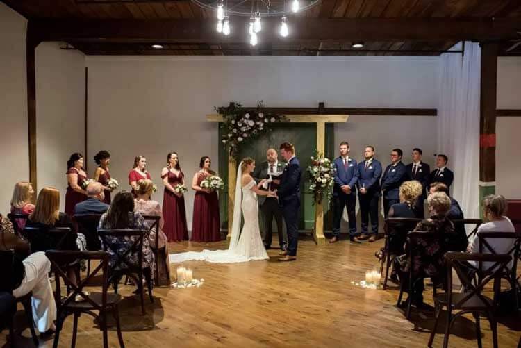 Industrial-chic wedding